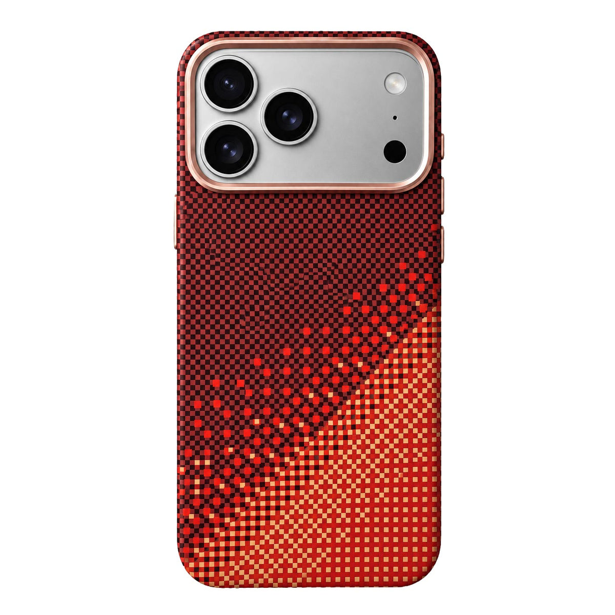 Tactile Woven Fiber Pattern MagSafe Case for iPhone 17/18 Pro Max
