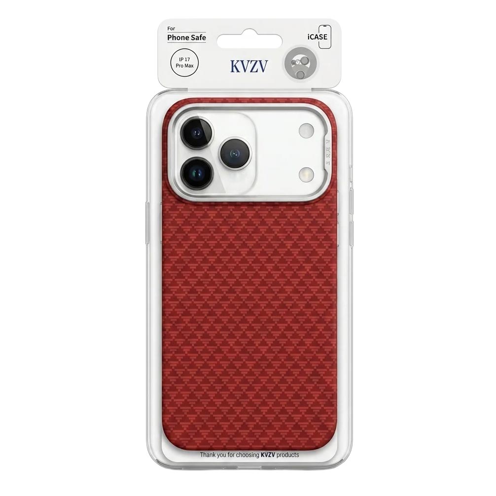 KVZV Triangle Pattern Series MagSafe Case for iPhone 17 Pro