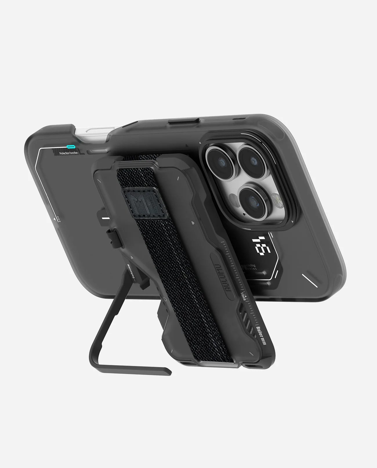 AULUMU G03 Multi-Tool Magnetic Metal Wallet | Frosted Cover | MagSafe