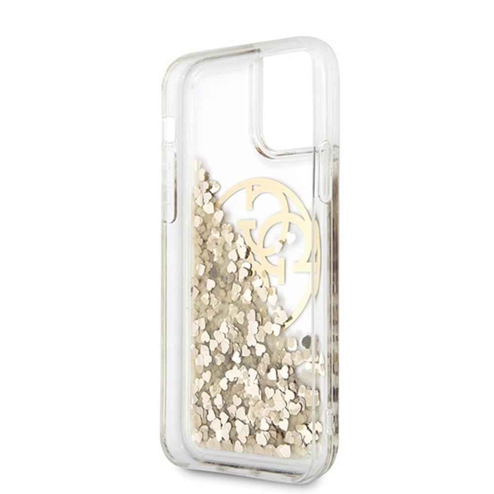 Guess Gold Hard Case Liquid Glitter for iPhone 11 Pro
