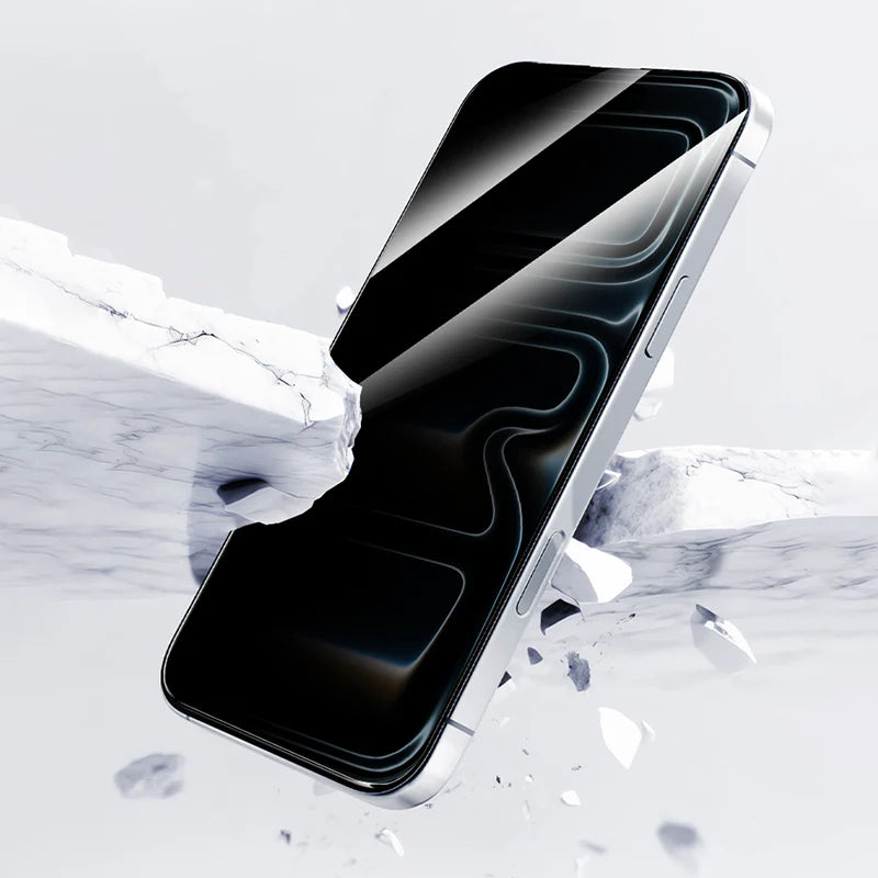 MOCOLL Privacy 2.5D Tempered Glass Screen Protector for iPhone 17 Pro Max