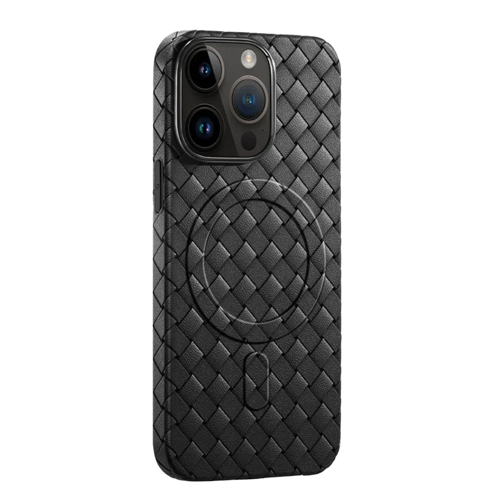 Joyroom Braided Series Magsafe Magnetic Case for iPhone 15 Pro Series