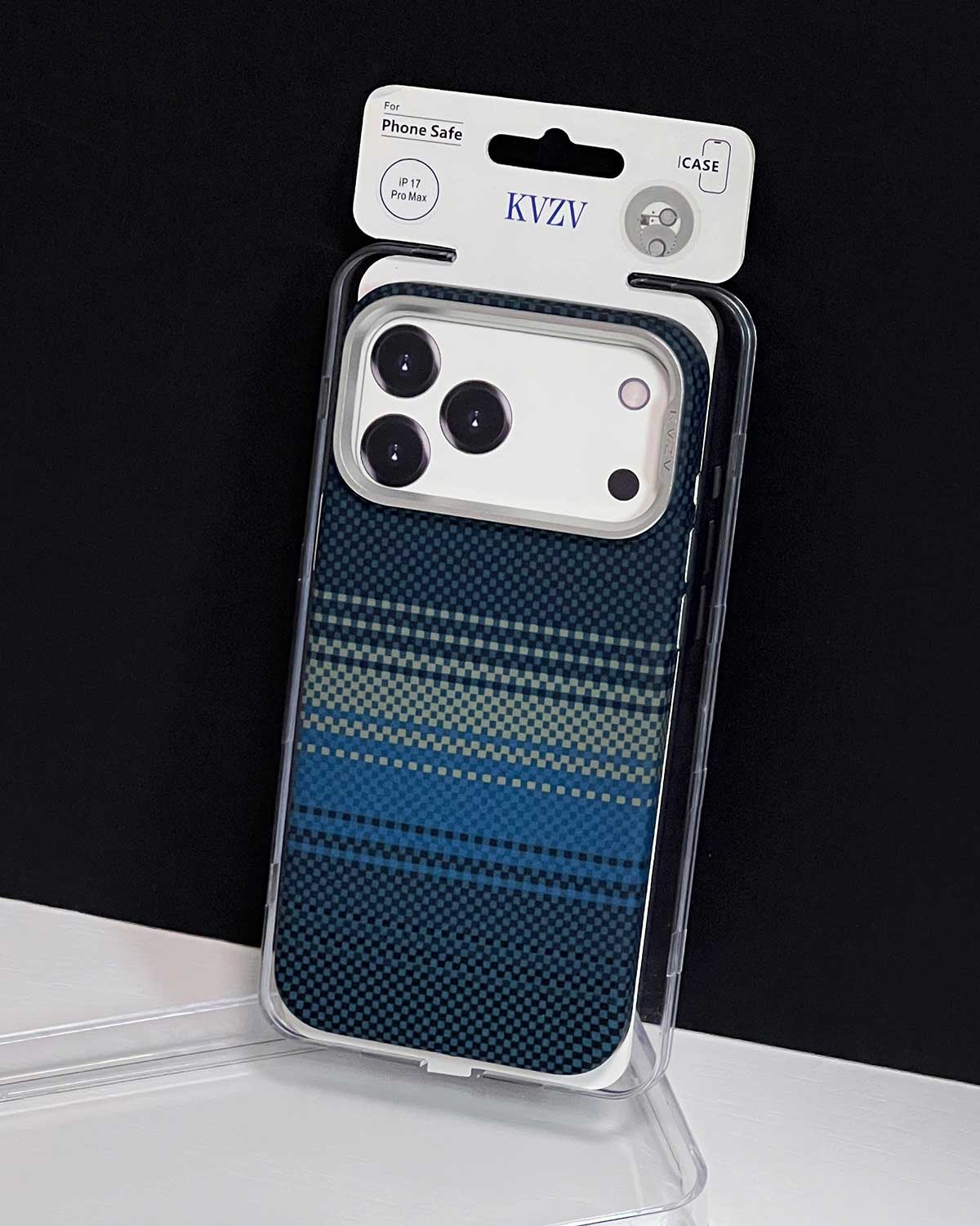 KVZV Woven Color Pattern Series MagSafe Case for iPhone 17 Pro Max
