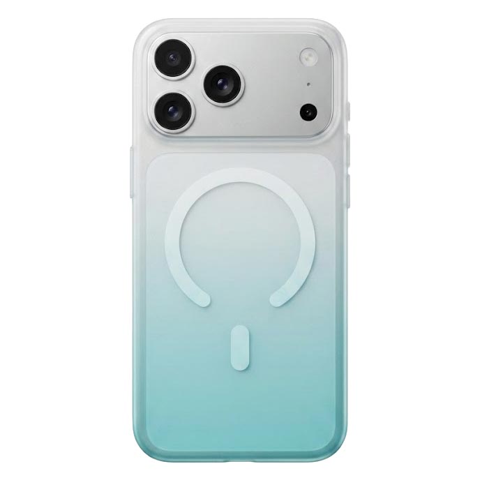 TecHub ultra-slim iPhone 17 Pro Max case with matte gradient colors, showcasing the sleek hard cover design.