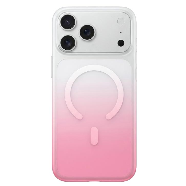 TecHub ultra-slim hard matte gradient iPhone 17 Pro Max case, showcasing colorful, sleek protective cover with precise cutouts.
