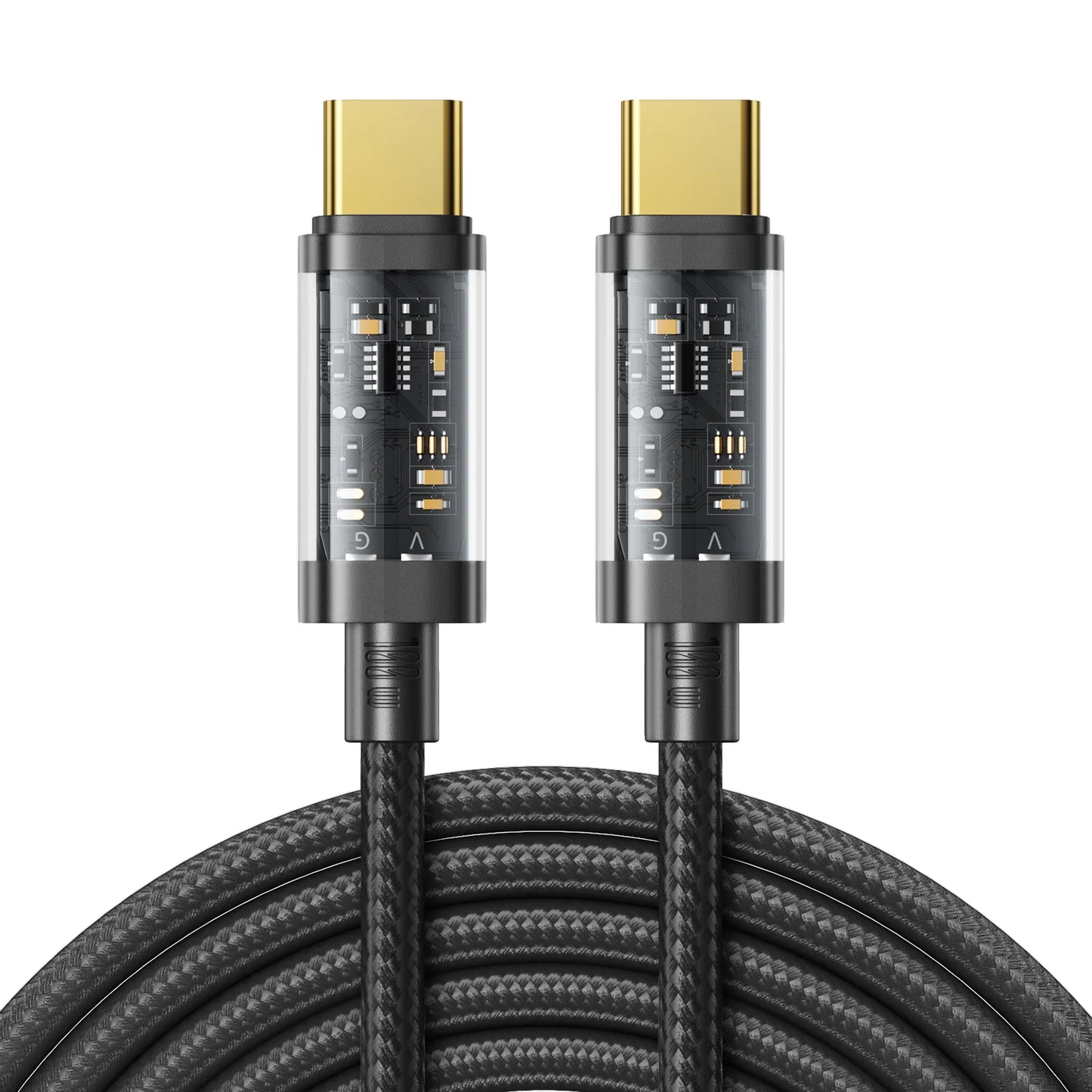 Joyroom S-CC100A12 100W Type-C to Type-C Cable 1.2m - Black