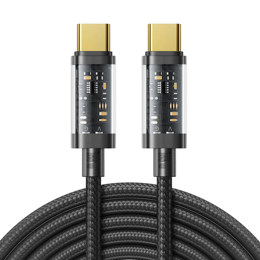 Joyroom S-CC100A12 100W Type-C to Type-C Cable 1.2m - Black