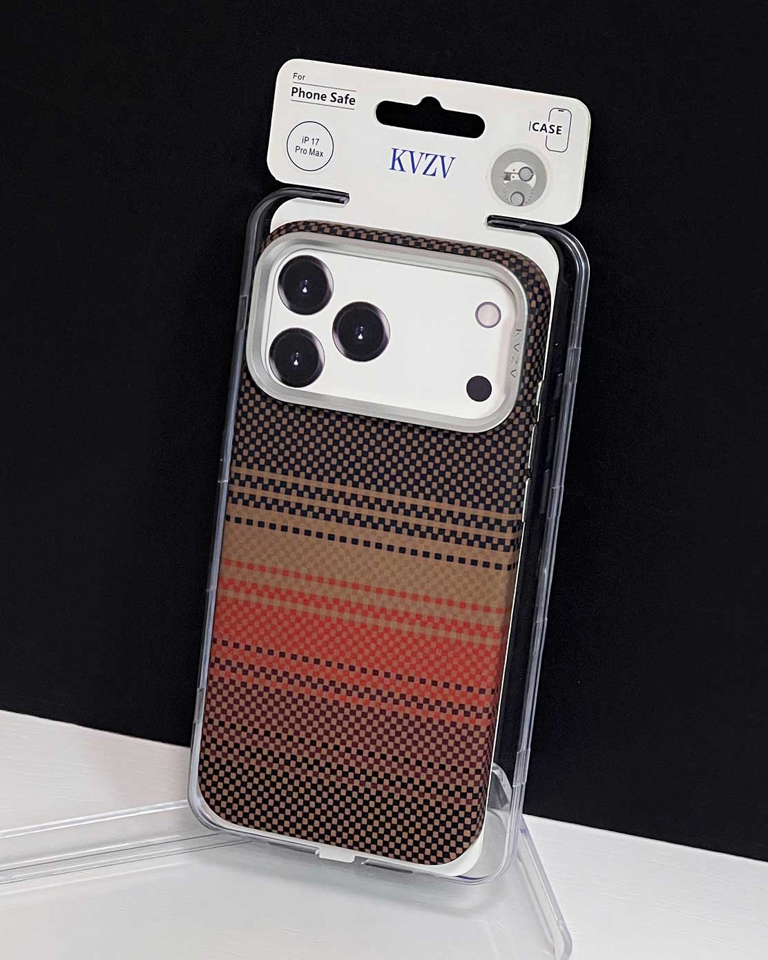 KVZV Woven Color Pattern Series MagSafe Case for iPhone 17 Pro Max