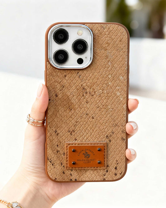 Santa Barbara Polo - Sagar Collection for iPhone - Brown