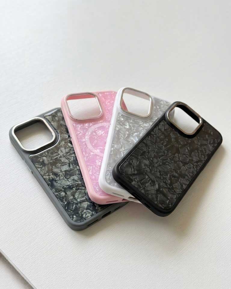 Luxury Shell Magnetic MagSafe TPU Case for iPhone 16 Pro Max