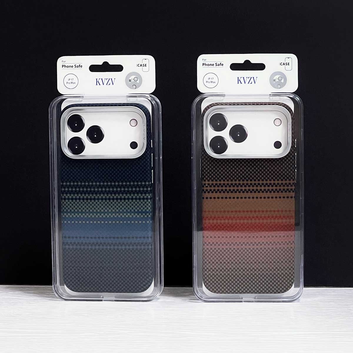 KVZV Woven Color Pattern Series MagSafe Case for iPhone 17 Pro Max