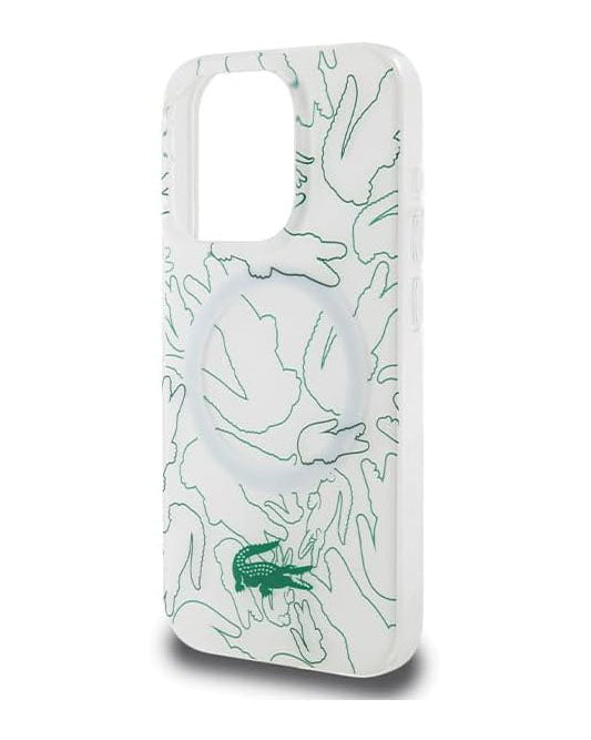 Lacoste MagSafe Hard Case Double Layer for iPhone 15 Pro Max