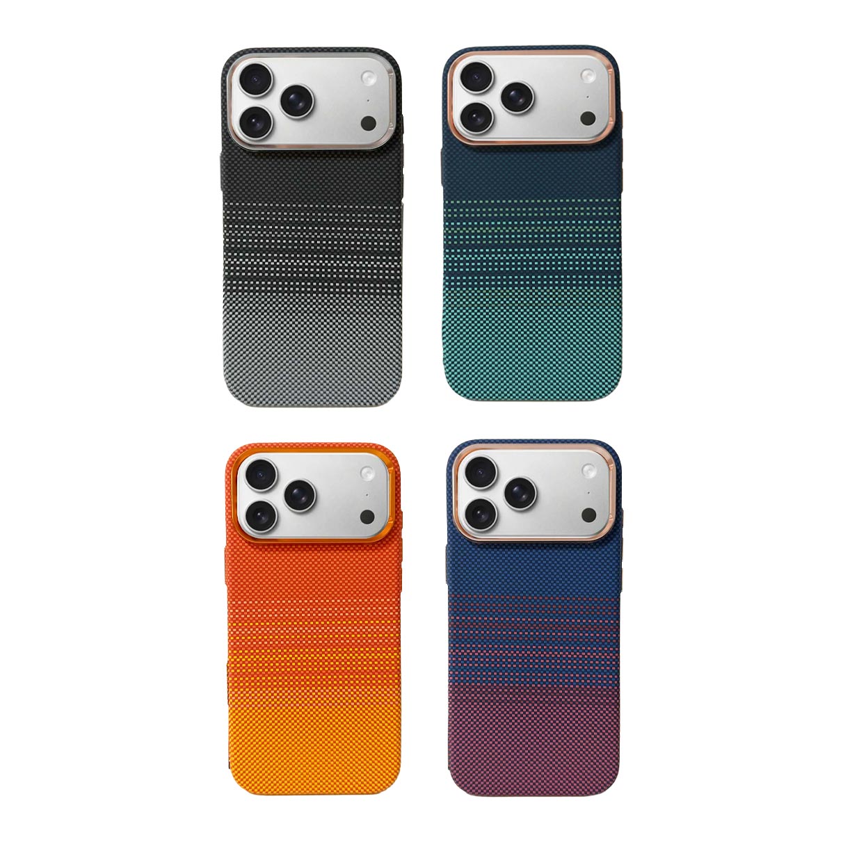 TecHub FreeAir MagSafe carbon fiber iPhone 17 Pro Max case with premium design and lightweight protective features.