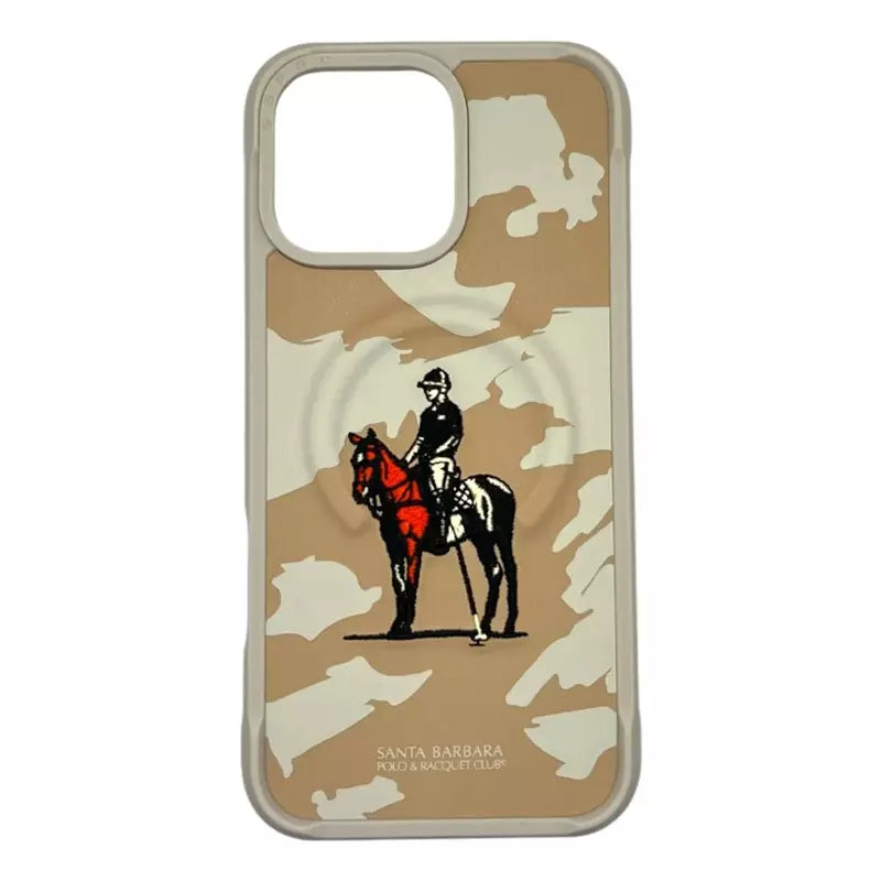 Polo Magsafe Leather Protective Case for iPhone 15 Pro Max