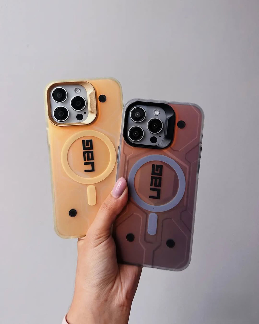 UAG Magsafe Case Multi-color Trendy for iPhone 16 Pro Max - Purple X Pink