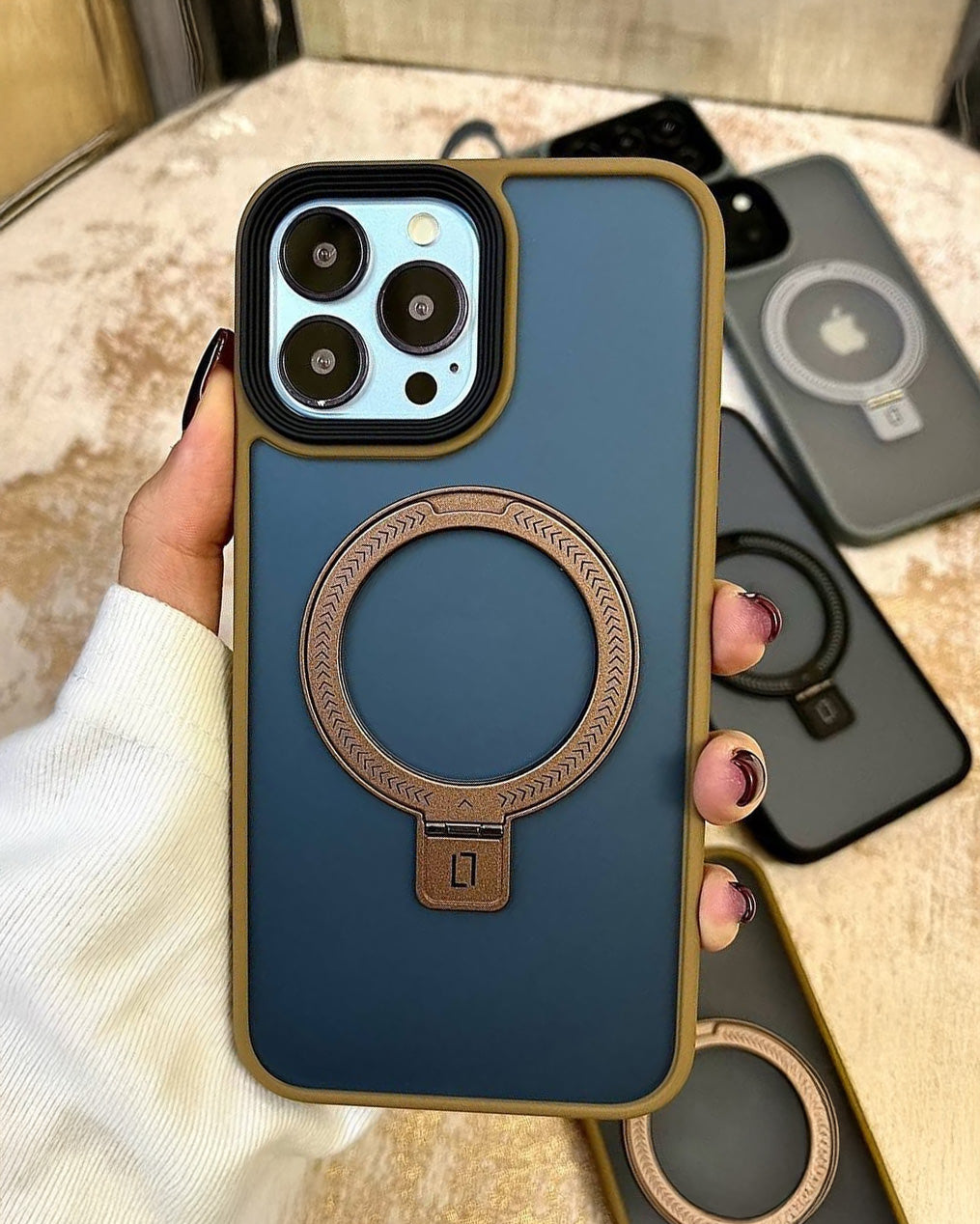 Doyers Premium MagSafe Stand Case for iPhone 16 Pro Max