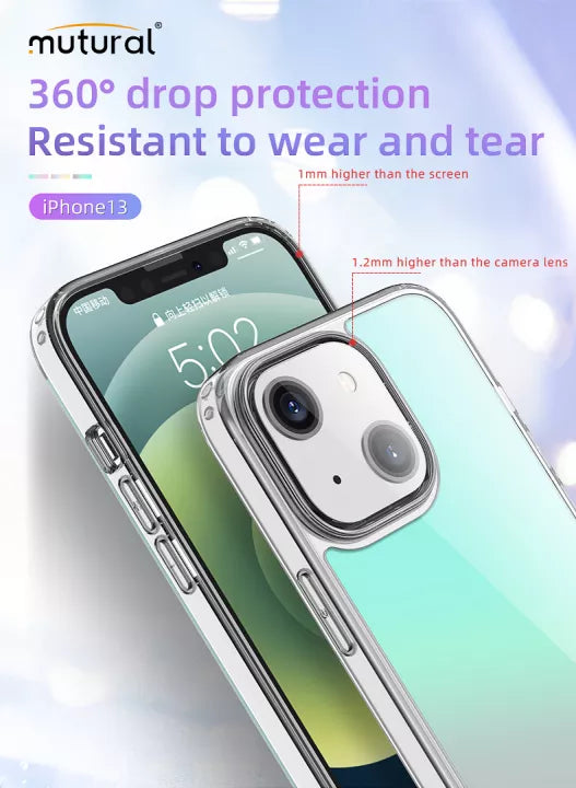 Mutural Fashion, Simplism Clear Case for iPhone 13 Pro Max - TecHub