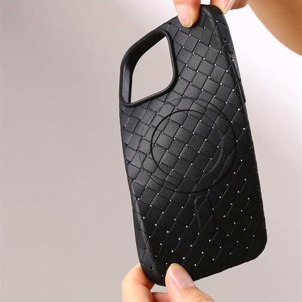 Joyroom Braided Series Magsafe Magnetic Case for iPhone 14 - 13 , Purple