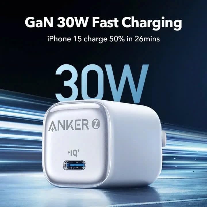 Anker Zolo Charger A2698 USB-C 30W - White