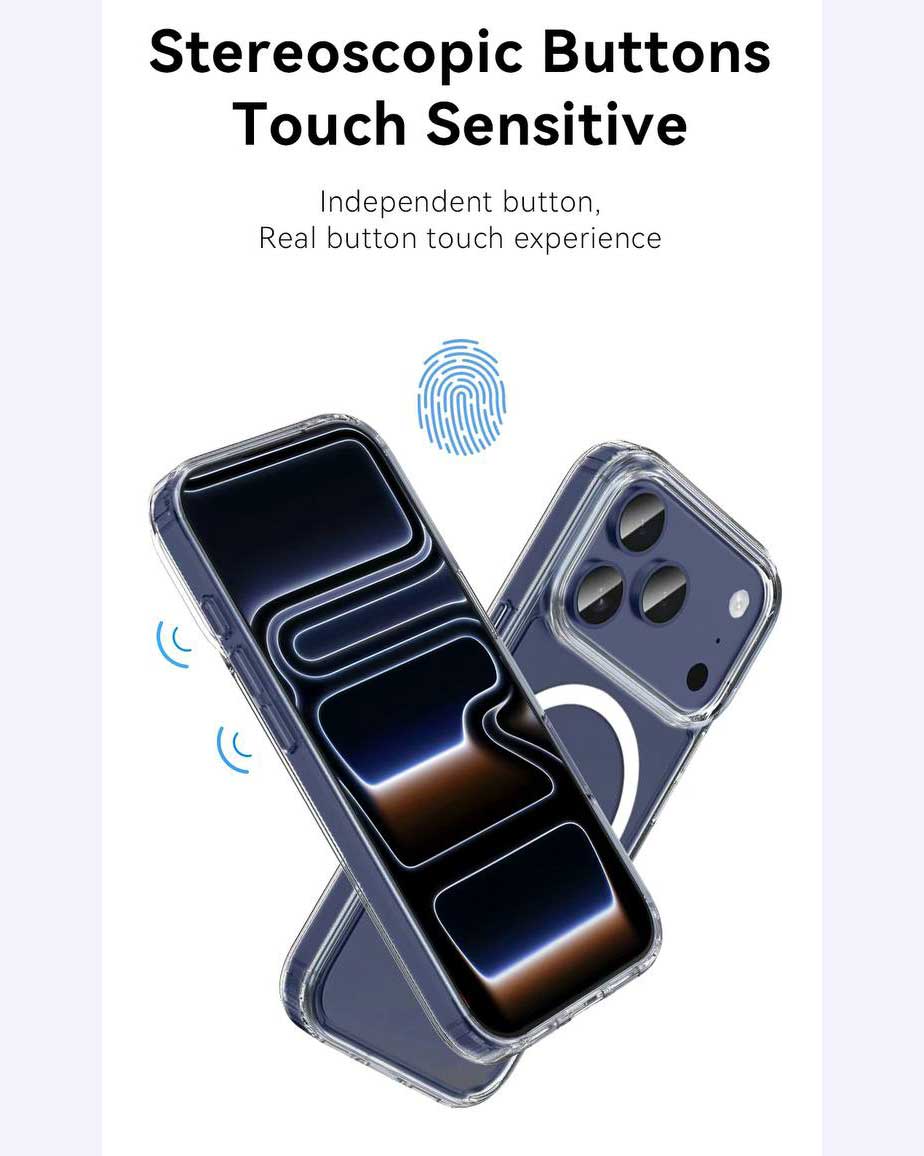 Lanex Crystal Clear MagSafe Case for iPhone 17 Pro Series - TecHub