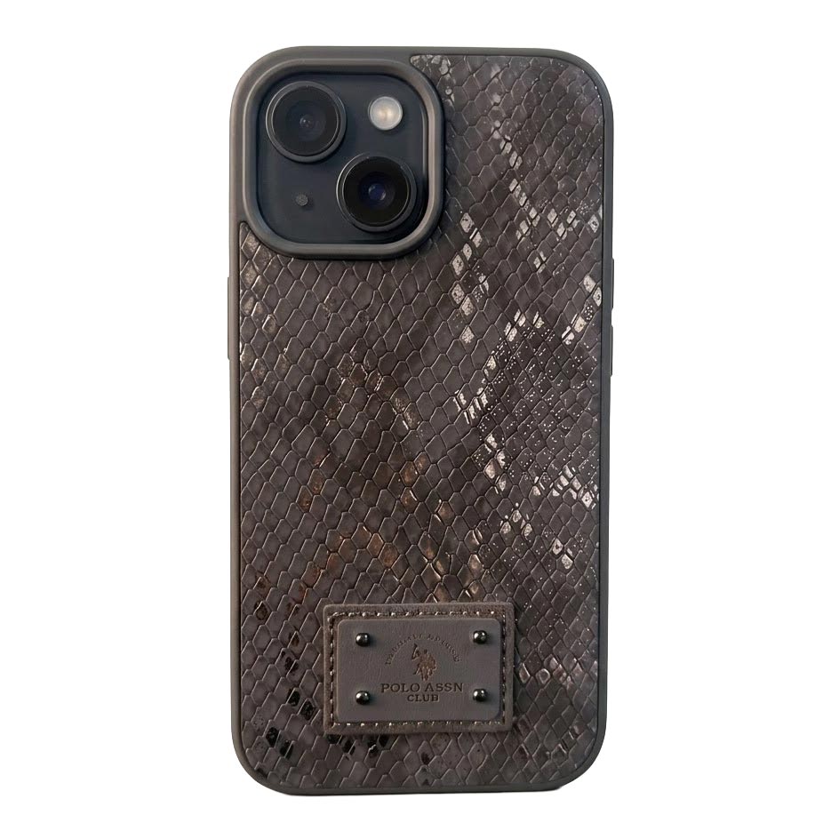Santa Barbara Polo TecHub iPhone 14-13 case from Sagar Collection, featuring stylish design with protective features.