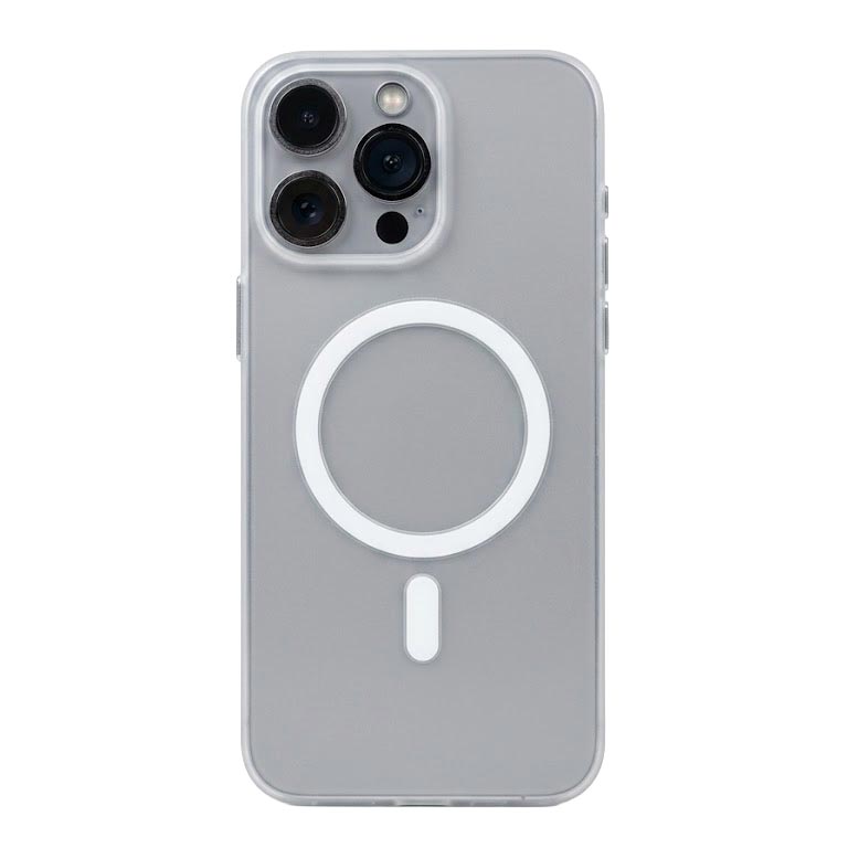 Ultra-thin MagSafe Soft Transparent Matte TPU Silicone for iPhone 16 Pro Max