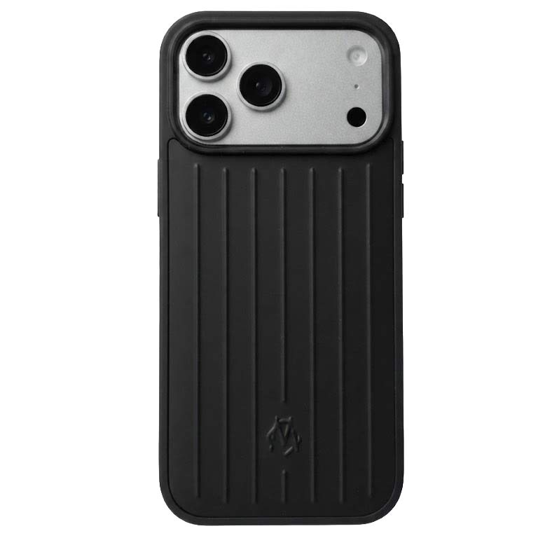 Vertical Striped Luggage Style Full Coverage Case for iPhone 17 Pro Max