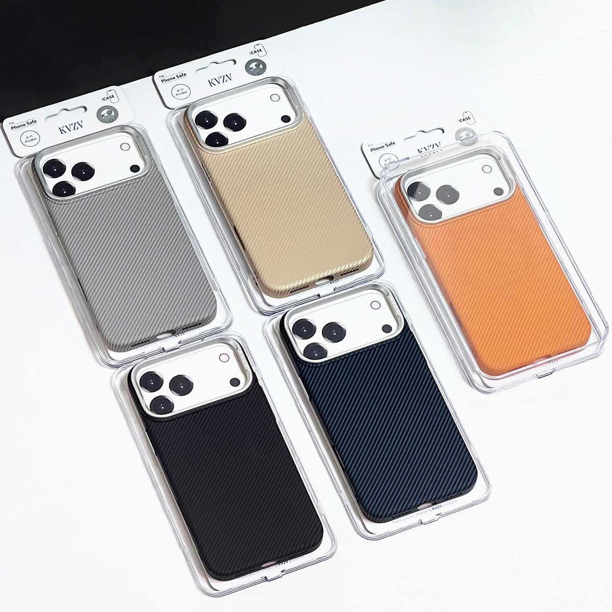 KVZV Twill Series MagSafe Case for iPhone 17 Pro