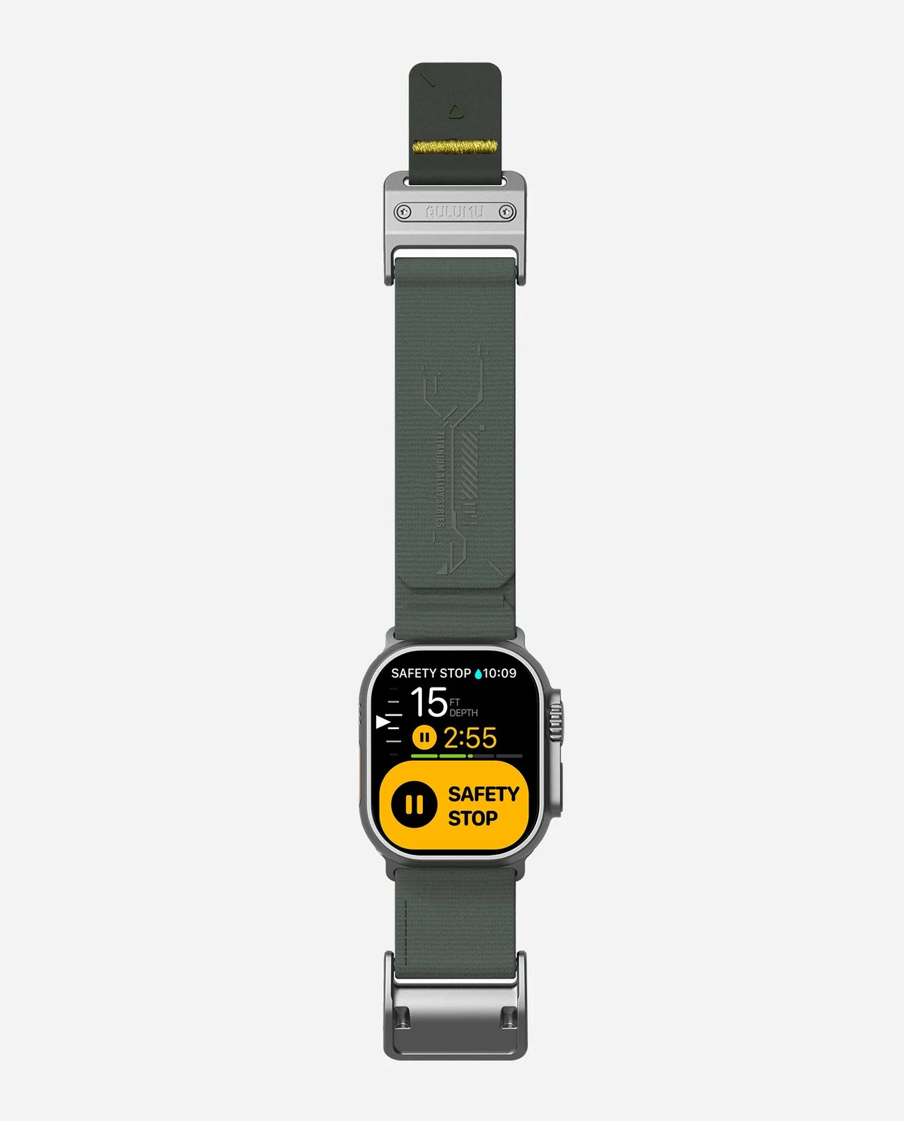 AULUMU A11 Mag Buckle Slim Band for Apple Watch Series 42/44/45/46/49 mm - TecHub