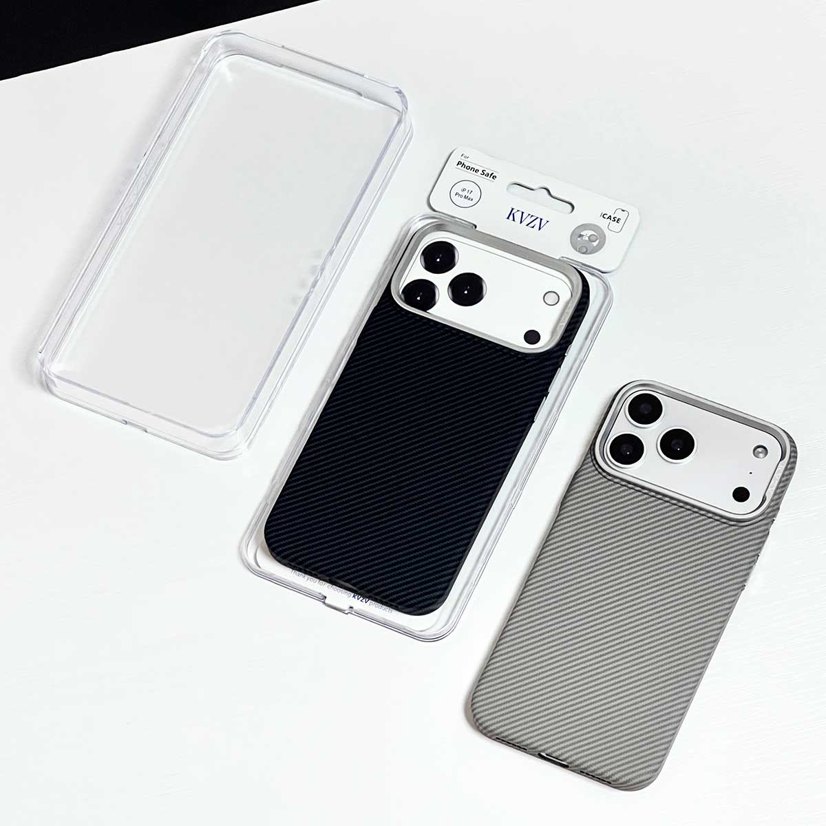 KVZV Twill Series MagSafe Case for iPhone 17 Pro Max