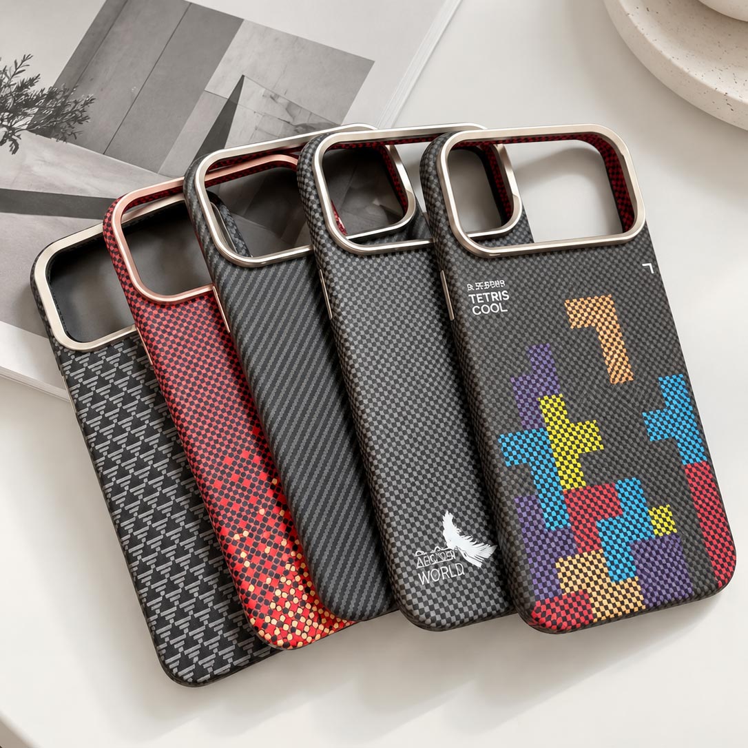 Tactile Woven Fiber Pattern MagSafe Case for iPhone 17/18 Pro Max