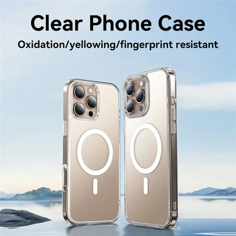 Joyroom JR-16FG6 Magnetic Matte Transparent Case for iPhone 16 Pro