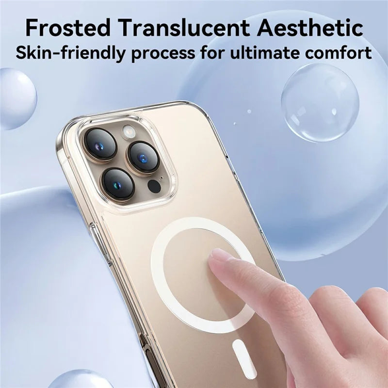 Joyroom JR-16FG6 Magnetic Matte Transparent Case for iPhone 16 Pro
