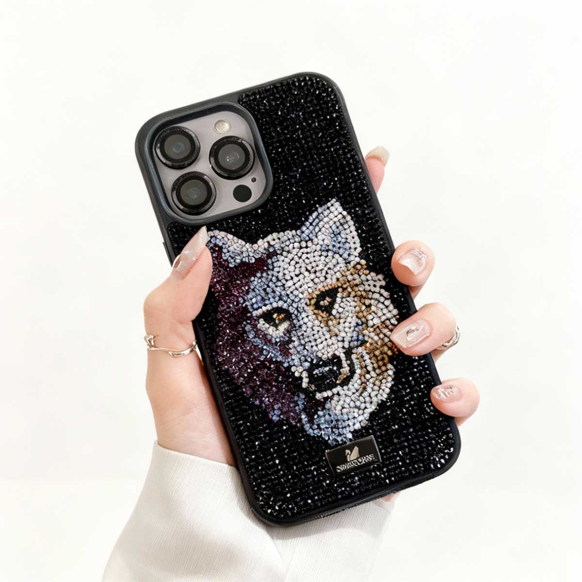 Swarovski Luxury Bling Glitter Diamond Phone Case - Bling Wolf