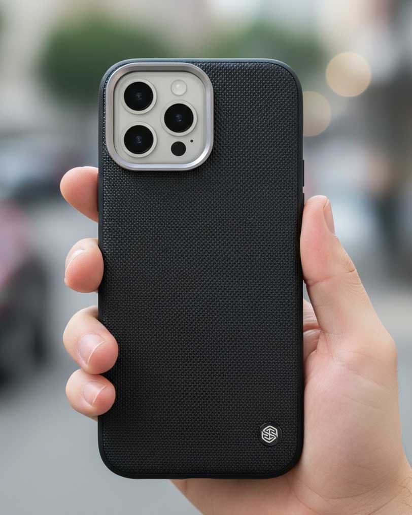 Nillkin Super Frosted Shield Pro for iPhone 15 - Black