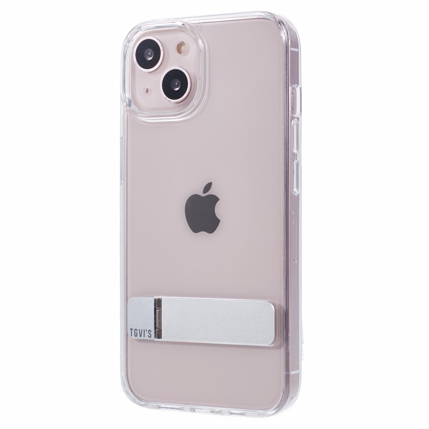TGVI’S Stand Series Case for iPhone 14 - 13 - Clear