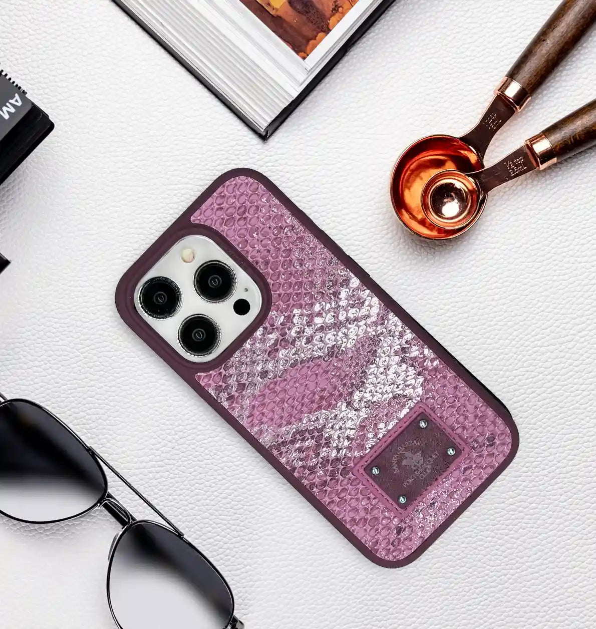 Santa Barbara Polo - Sagar Collection for iPhone - Purple