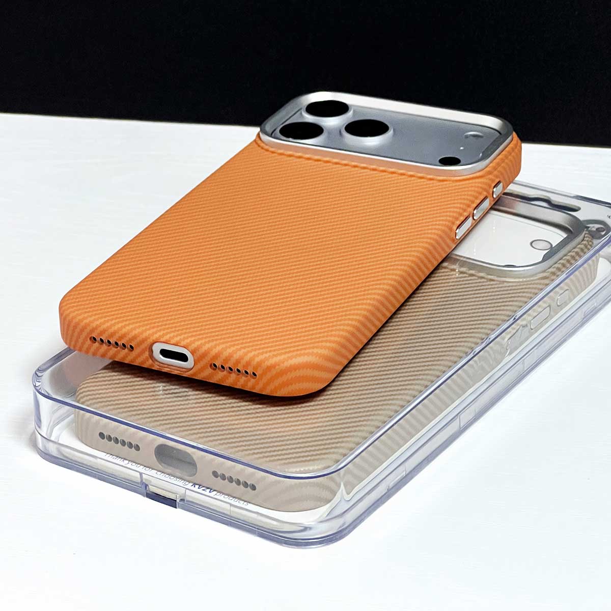 KVZV Twill Series MagSafe Case for iPhone 17 Pro