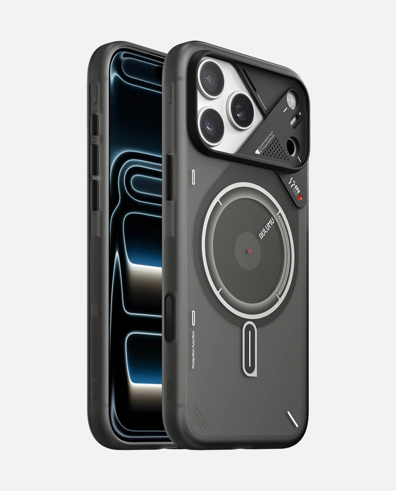 AULUMU A17 Frosted Case for iPhone 17 Pro Max | Subtle Glow-in-the -Dark | MagSafe - TecHub
