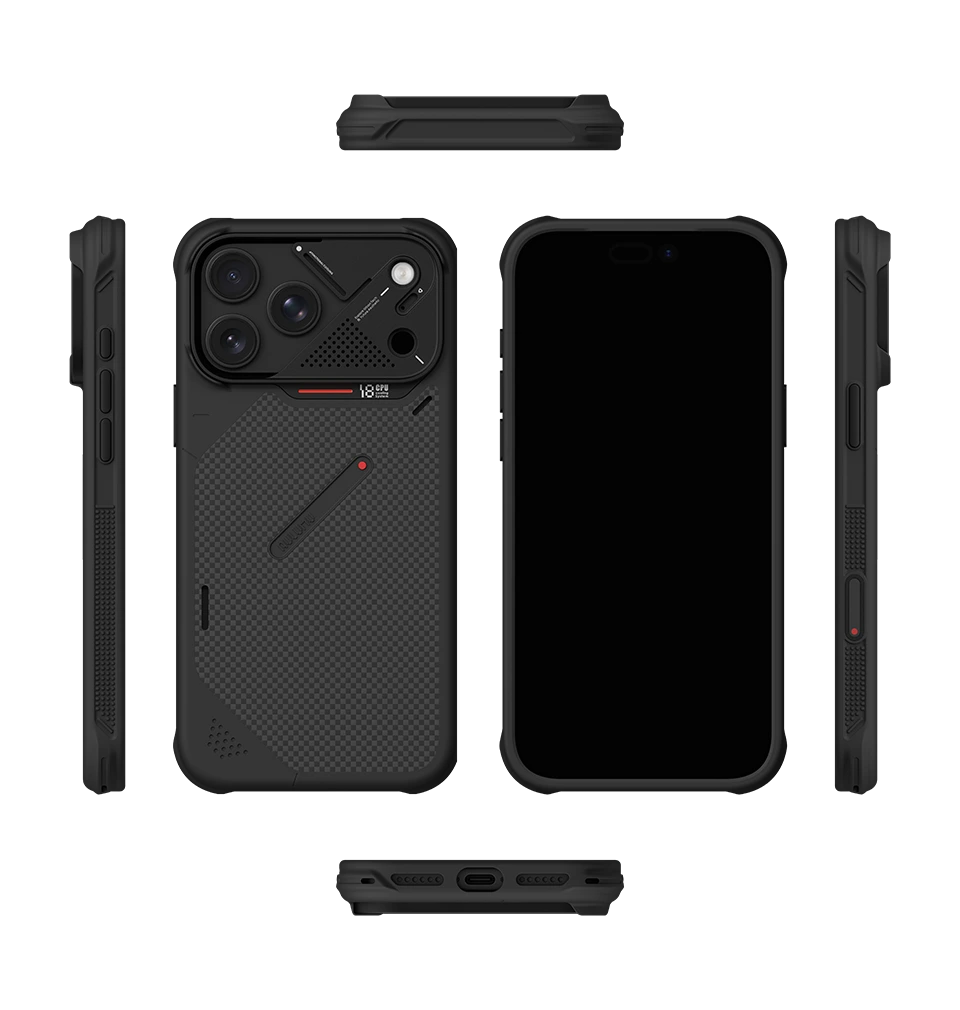 AULUMU A18 Armor Shockproof Aramid Fiber Case for iPhone 17/18 Pro Max
