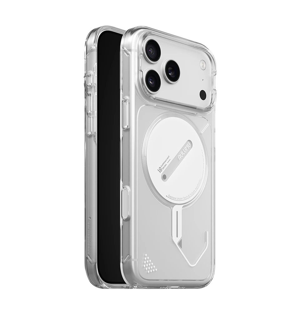 AULUMU A18 Ghost Lumen Transparent Case for iPhone 17/18 Pro Max