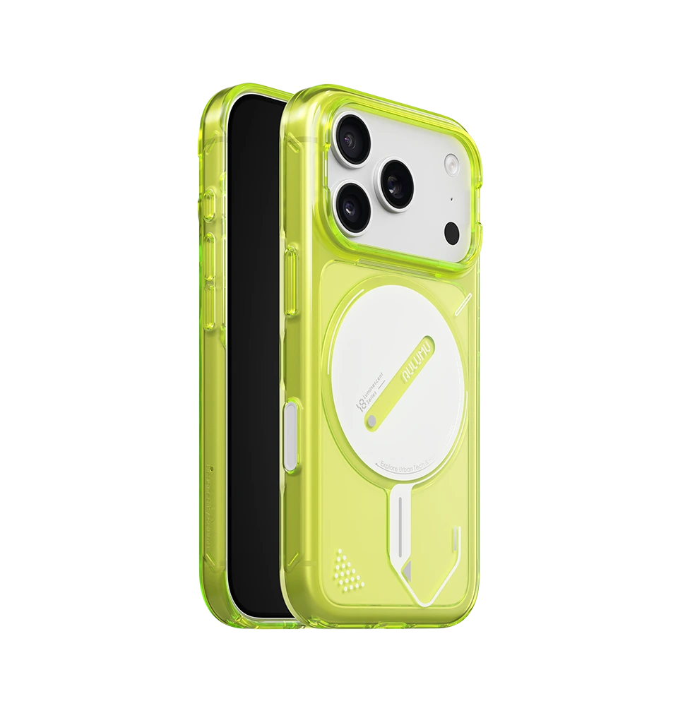 AULUMU A18 Ghost Lumen Transparent Case for iPhone 17/18 Pro Max