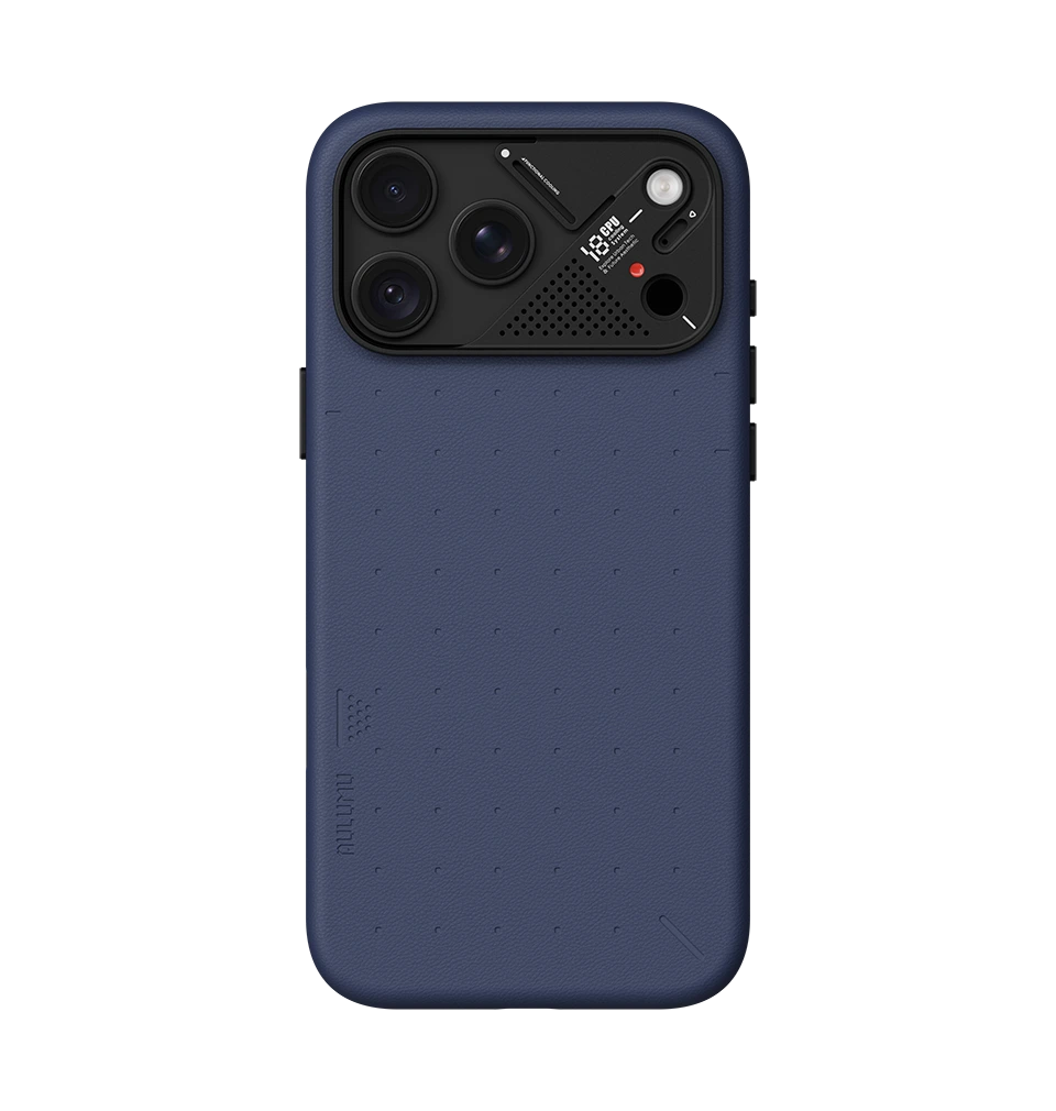 AULUMU A18 Particle Vegan Leather Case for iPhone 17/18 Pro Max