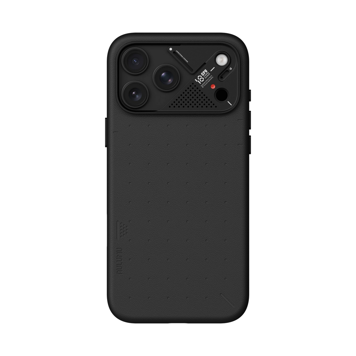 AULUMU A18 Particle Vegan Leather Case for iPhone 17/18 Pro Max