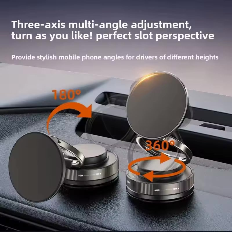 Magsafe Holder Suction Cup Phone Mount Adjustable Swivel Lock, for Your Car/Gym/Mirror