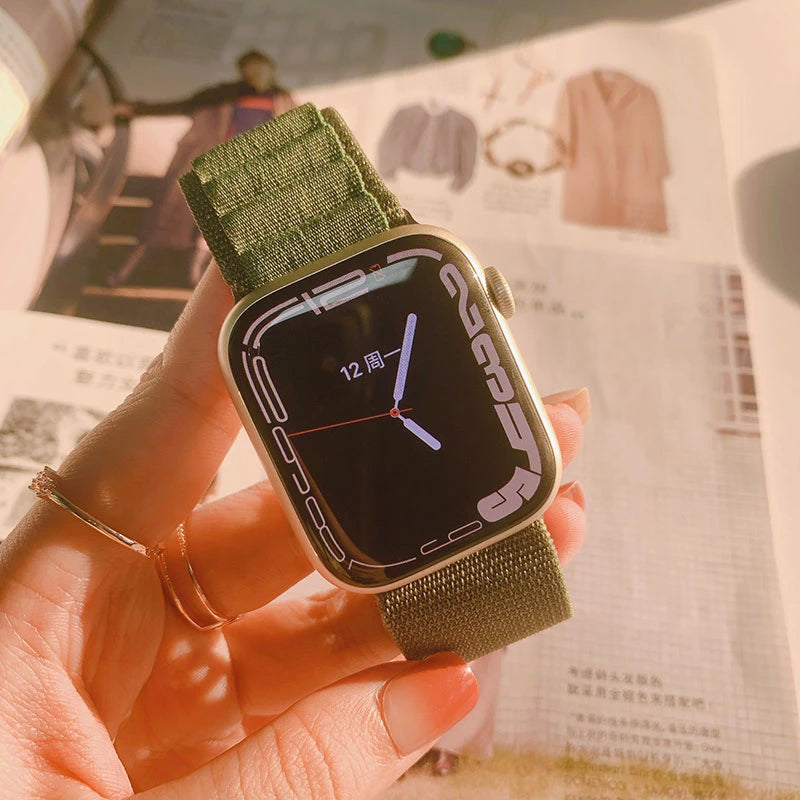 Alpine Nylon Band for Apple Watch 42/44/45/49 mm - TecHub