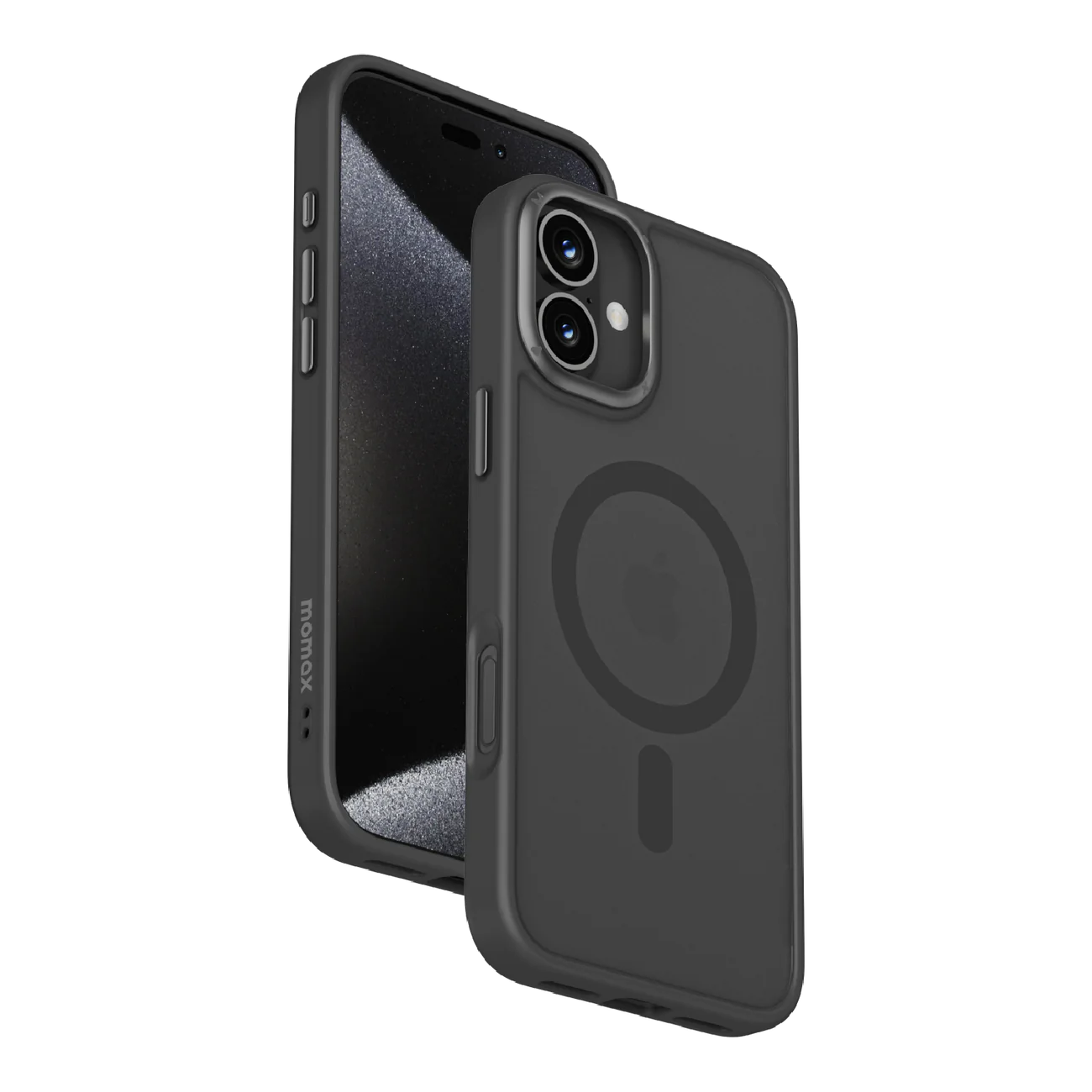 Momax CaseForm Play iPhone 16 Case With MagSafe - Black