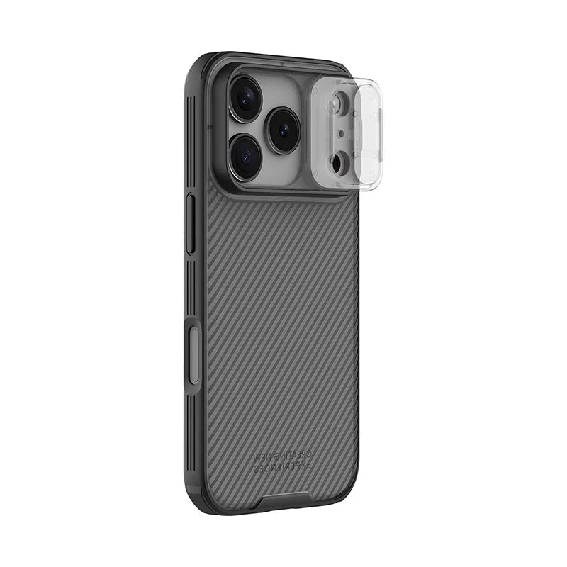 Nillkin CamShield Pro Case for iPhone 17/18 Pro Max - Clear Black