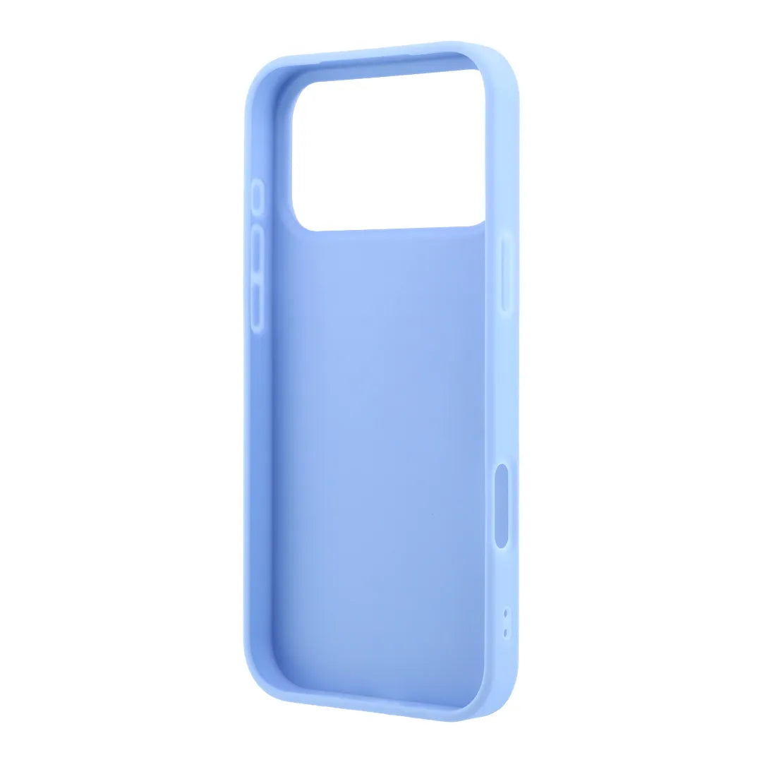 Karl Lagerfeld Smooth Karl & Choupette Faces Case for iPhone 17/18 Pro Max - Blue