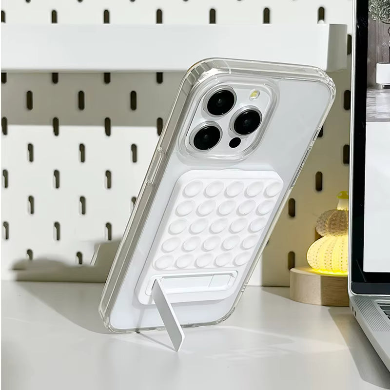 Magnetic Silicone Suction Mobile Phone Folding Stand Holder